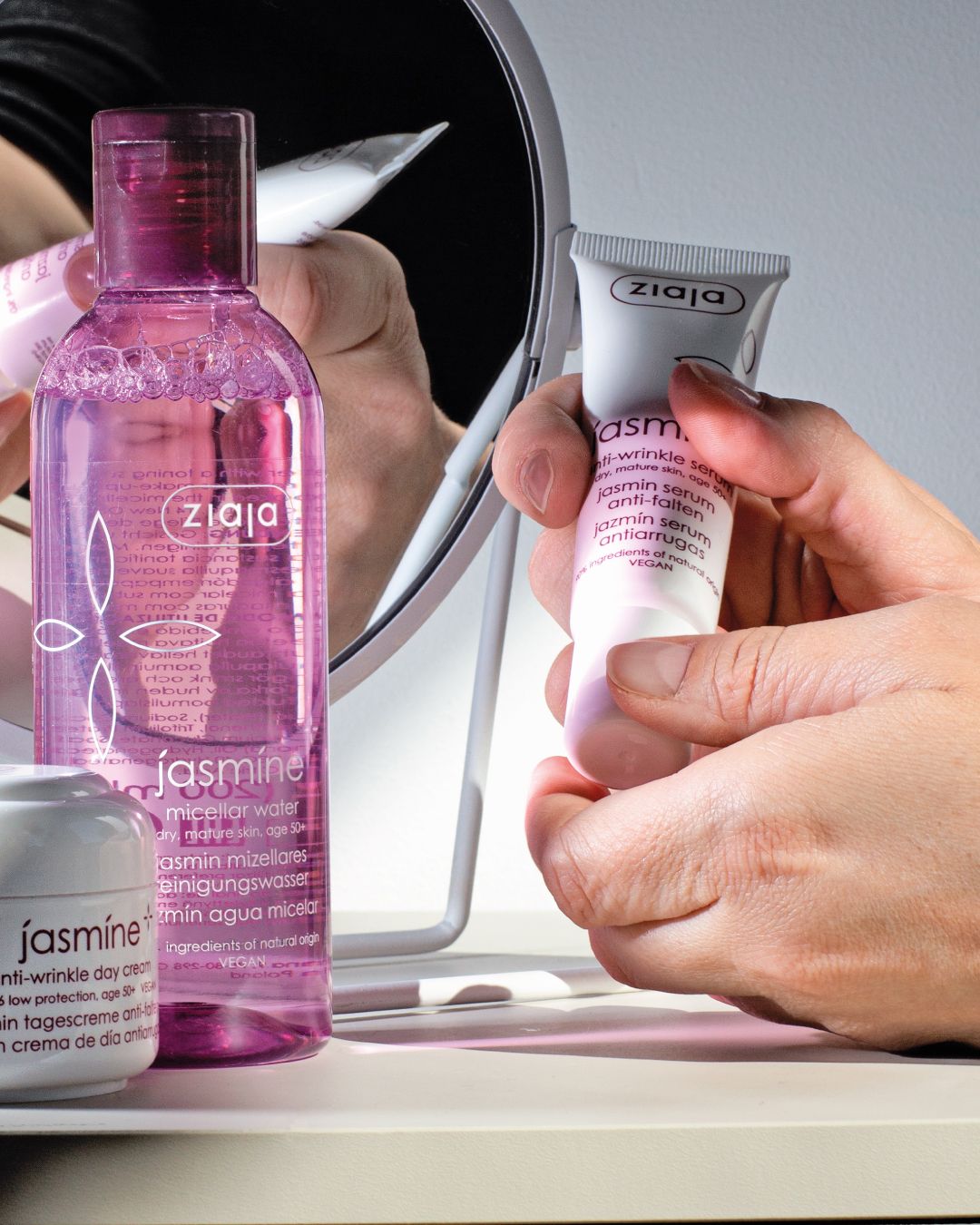 Ziaja JASMIN 50+ Anti-Falten Augencreme 15ml