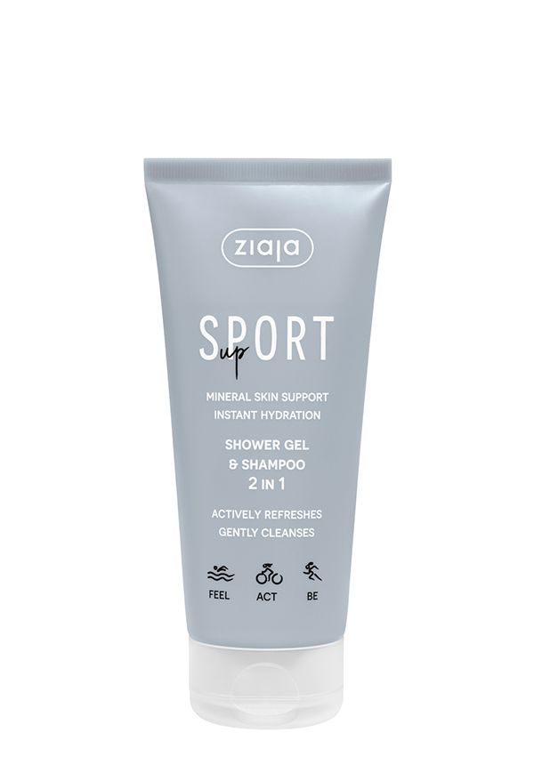 ZIAJA SPORT 2in1 Duschgel & Shampoo, 200 ml
