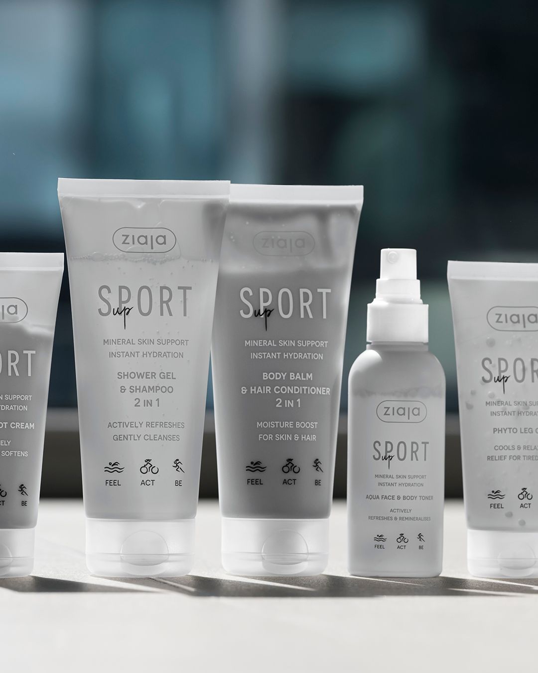 ZIAJA SPORT erfrischendes & verjüngendes Gesichtsserum, 50ml