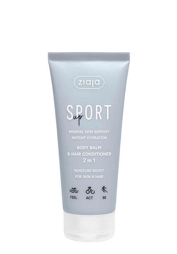 ZIAJA SPORT 2in1 Körperlotion & Haar-Conditioner, 200 ml