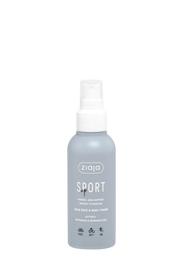 ZIAJA SPORT Aqua Gesichts- & Körpertoner, 120 ml