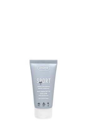 ZIAJA SPORT Gesichtscreme mit LSF 50 ,50 ml