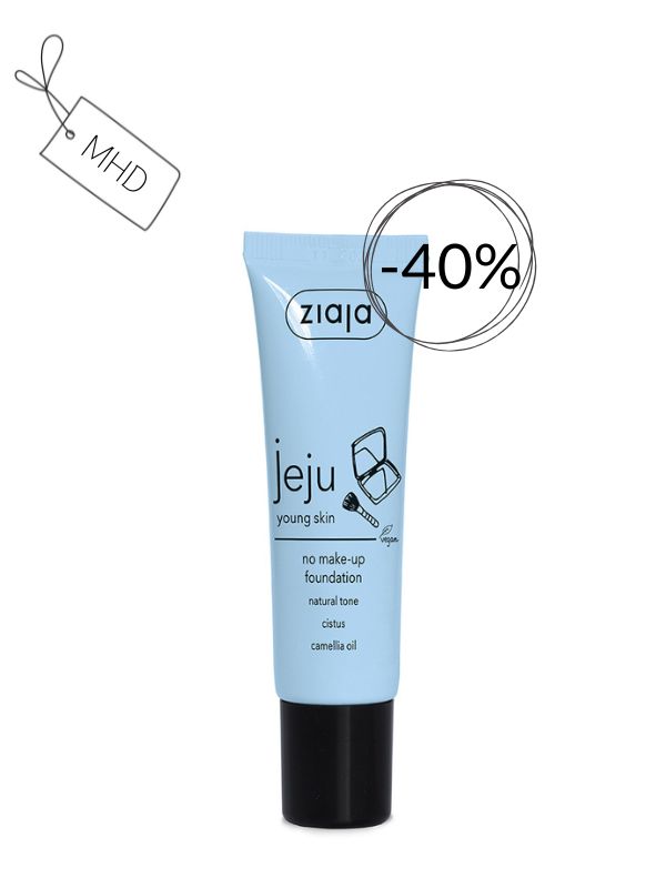MHD: Ziaja JEJU YOUNG SKIN natürliche Tönungscreme - Nude 30ml