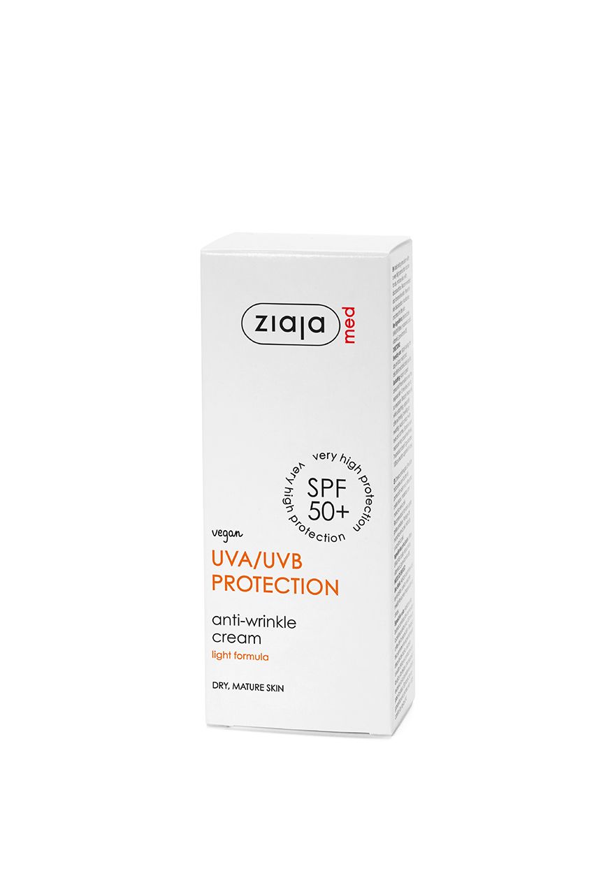 Ziaja MED Anti-Falten Tagescreme mit SPF 50+ - 50ml