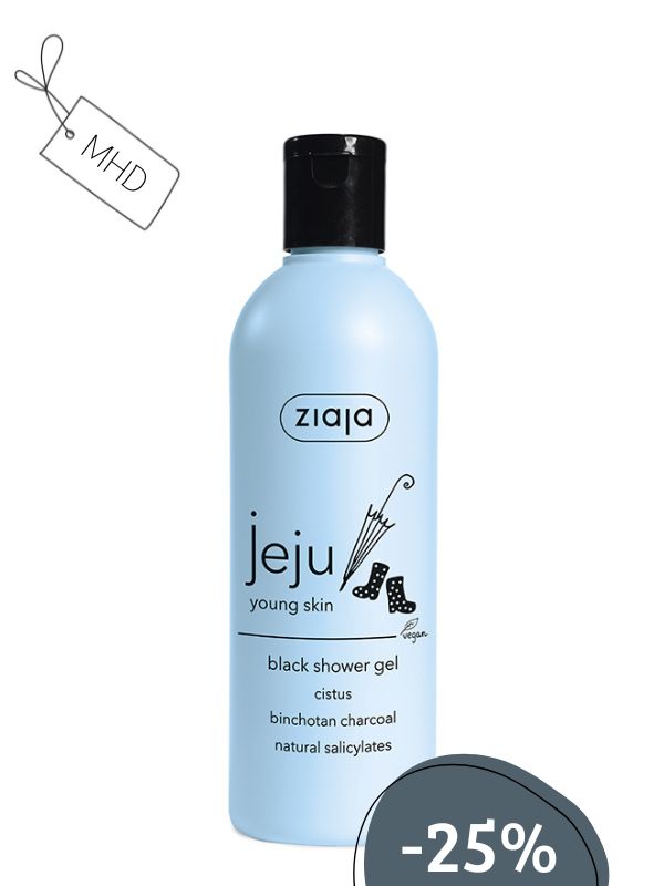 MHD: Ziaja JEJU YOUNG SKIN schwarzes Duschgel 300ml