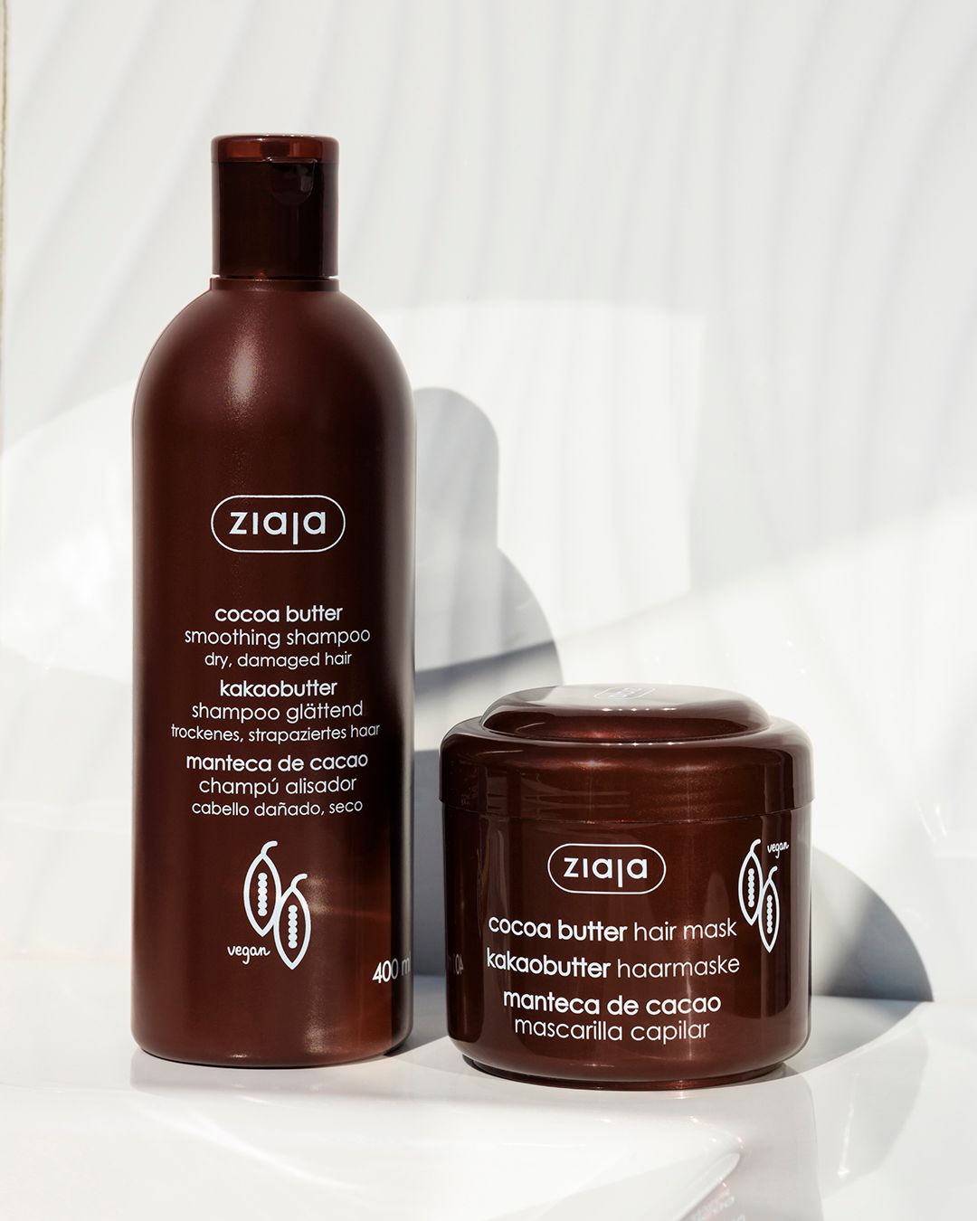 Ziaja KAKAOBUTTER glättendes Haarshampoo 400ml