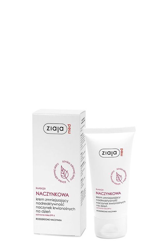 Ziaja MED stärkende Tagescreme LSF 6 bei erweiterten Kapillaren 50 ml Ziaja MED stärkende Tagescreme LSF 6 bei erweiterten Kapillaren 50 ml