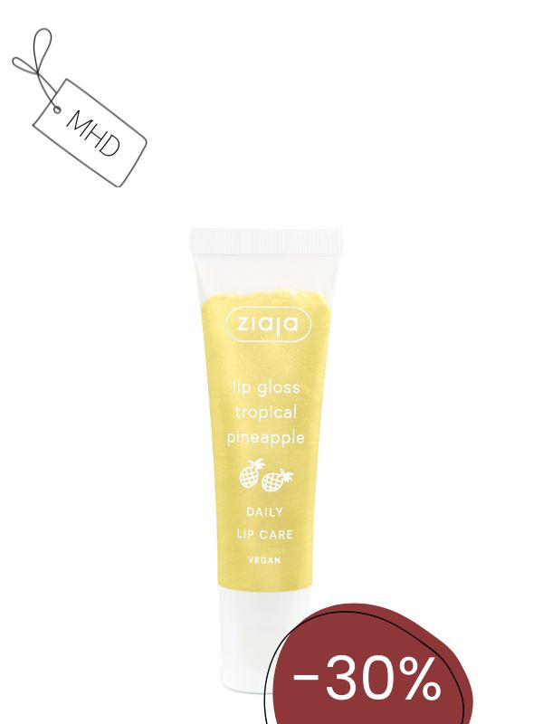 MHD: Ziaja Lipgloss - Tropische Ananas 12ml