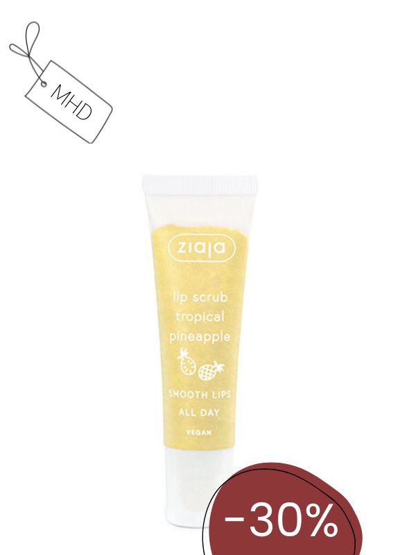 MHD: Ziaja Zucker-Lippenpeeling - Tropische Ananas 12ml