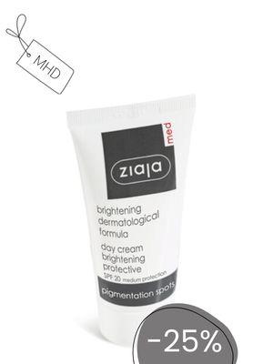 MHD: Ziaja MED aufhellende Tagescreme bei Pigmentflecken 50ml