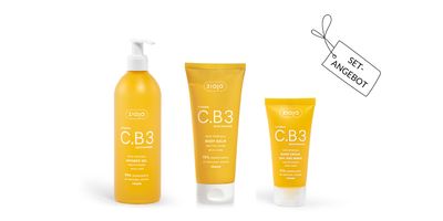 Ziaja VITAMIN C.B3 Flash & Glow Express- Körperpflegeritual-Set