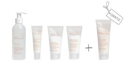 Ziaja NATURAL CARE Gesichtspflege-Set GRATIS Gesichtspeeling