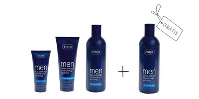 Ziaja MEN Pflegeset mit GRATIS Duschgel