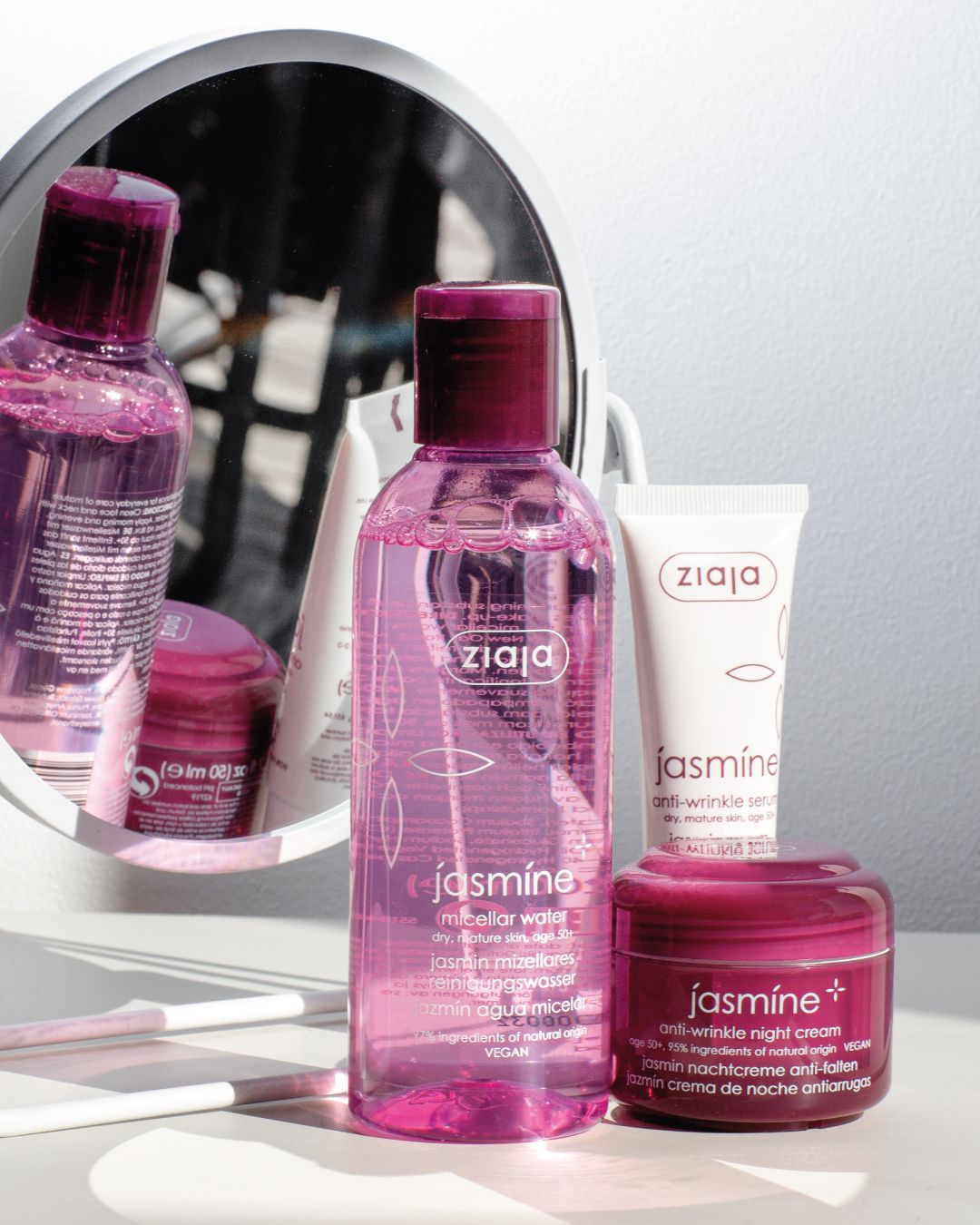 Ziaja JASMIN 50+ mizellares Reinigungswasser 200ml