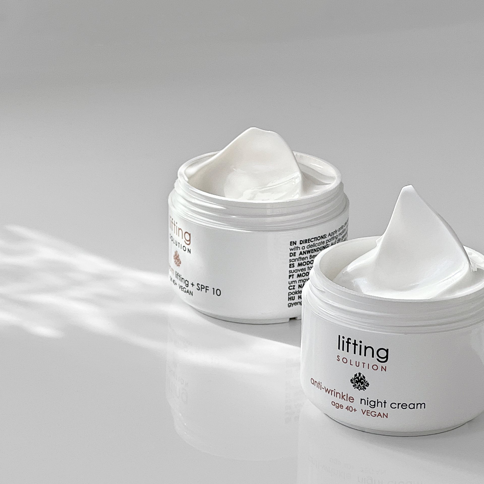 Ziaja LIFTING SOLUTION 40+ Gesichtspflege-Set mit GRATIS Augen- und Lippenserum