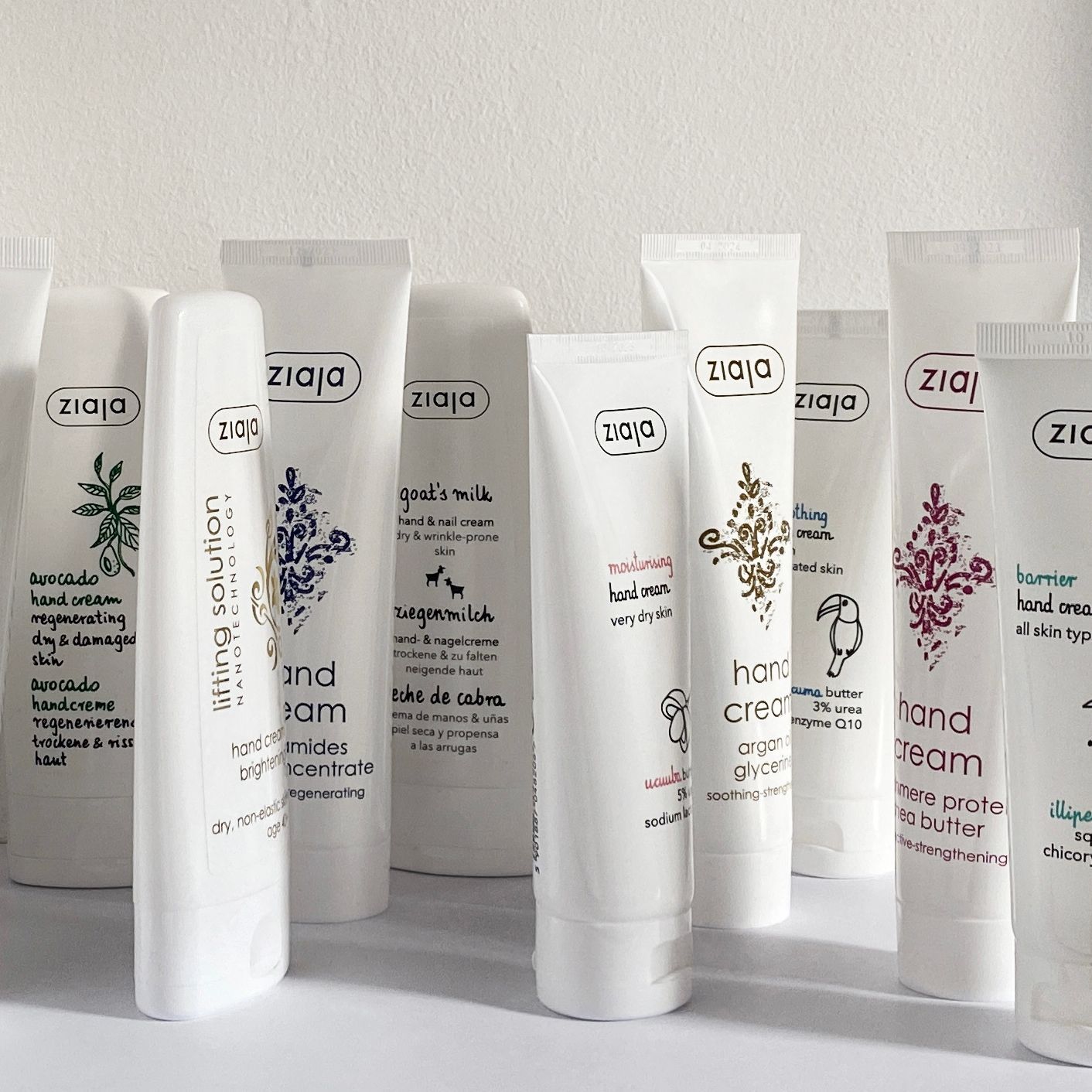 Ziaja SILK feuchtigkeitsspendende Handcreme mit Seidenproteinen 100ml