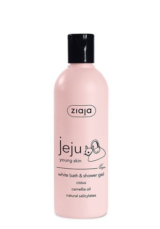 Ziaja JEJU YOUNG SKIN weißes Bade- und Duschgel 300ml