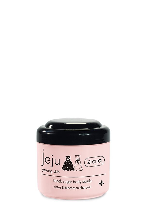 Ziaja JEJU YOUNG SKIN Körperpeeling mit schwarzem Zucker 200ml