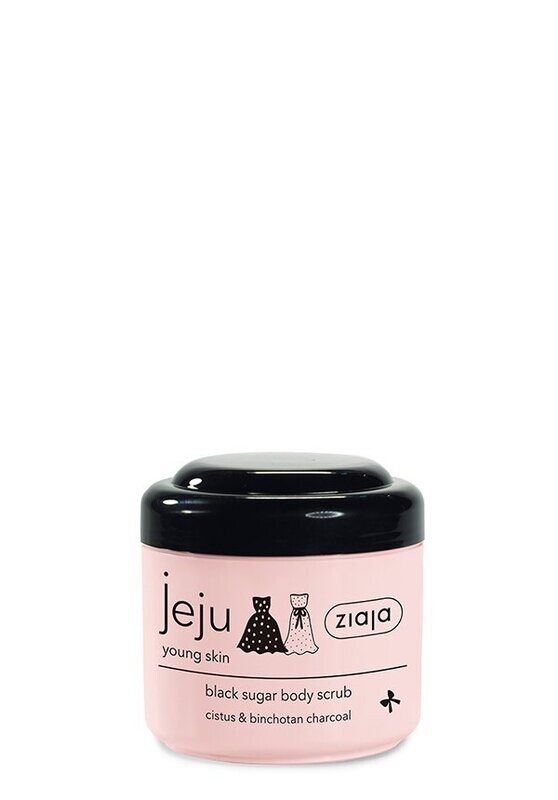 Ziaja JEJU YOUNG SKIN Körperpeeling mit schwarzem Zucker 200ml