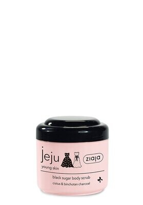 Ziaja JEJU YOUNG SKIN Körperpeeling mit schwarzem Zucker 200ml