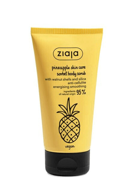Ziaja PINEAPPLE glättendes & energetisierendes Sorbet Körperpeeling - Anti-Cellulite 160ml