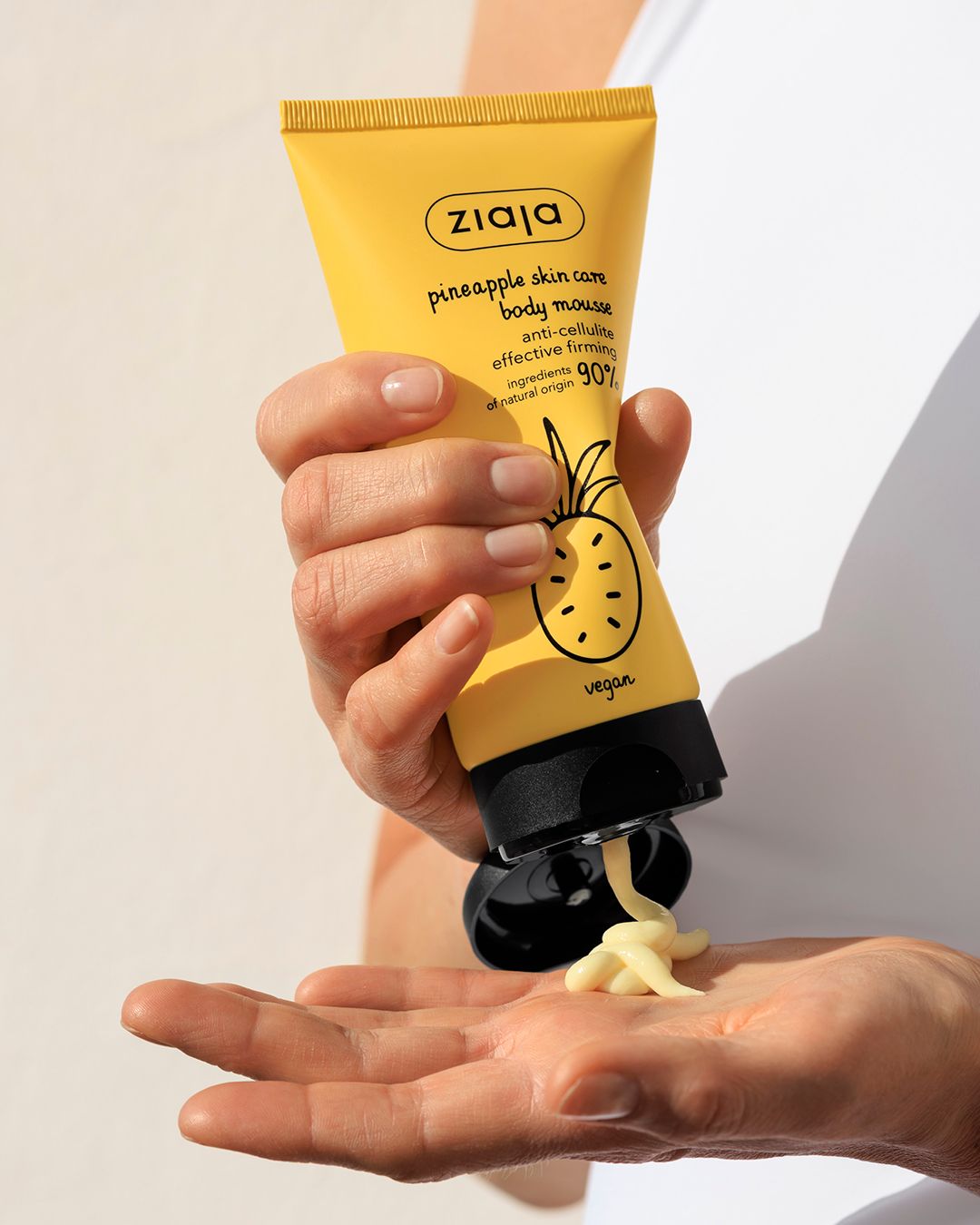 Ziaja PINEAPPLE straffendes Körpermousse - Anti-Cellulite 160ml