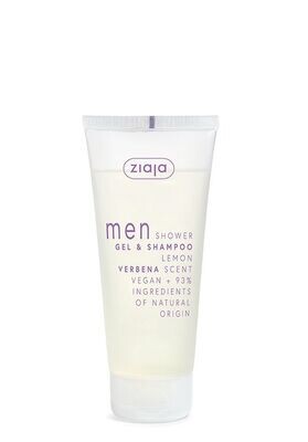 Ziaja MEN Duschgel & Shampoo Zitronenverbene 200ml