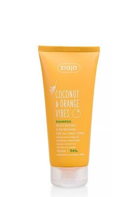 Ziaja COCONUT & ORANGE VIBES erfrischendes Shampoo 200ml