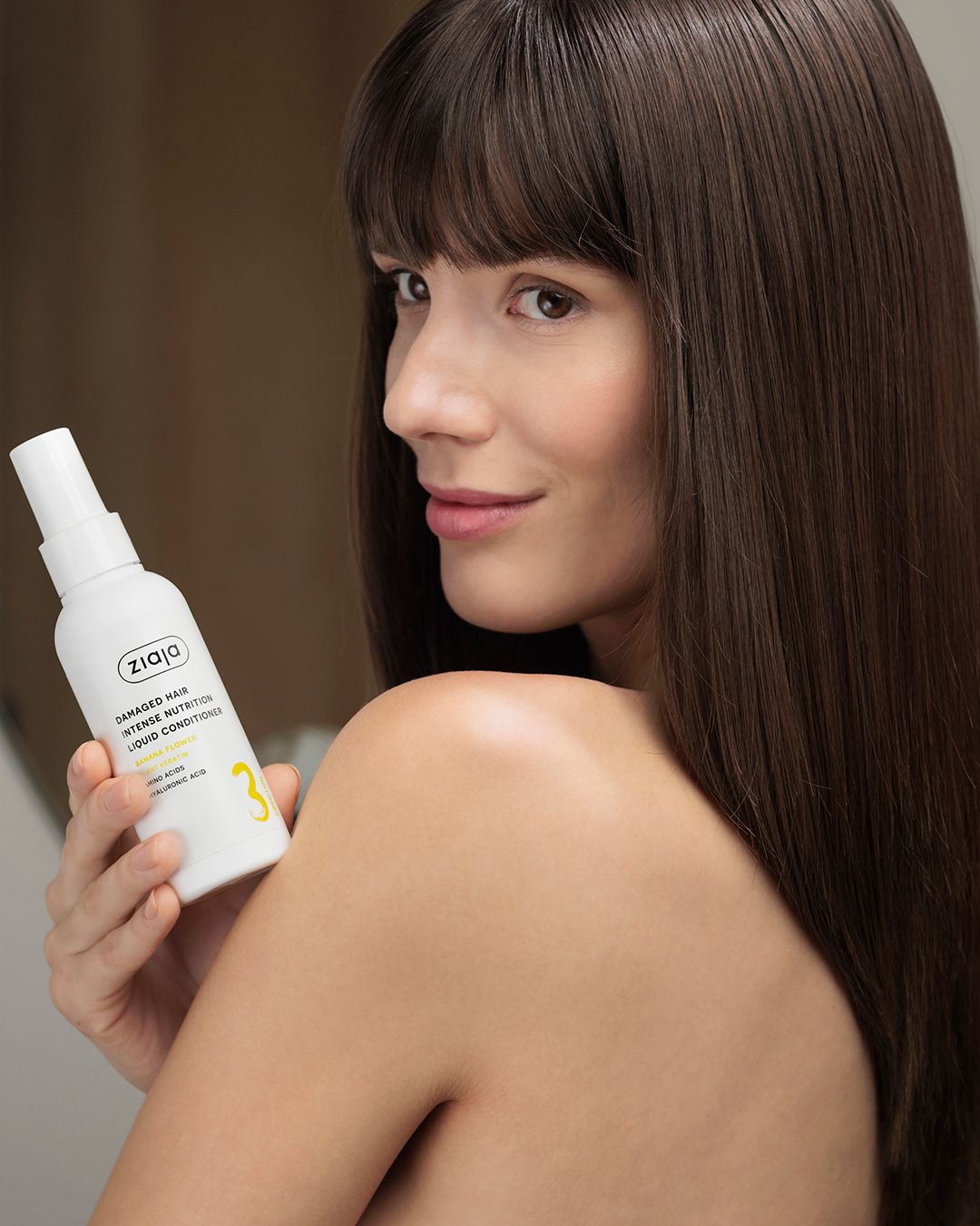 Ziaja BANANEN BLÜTEN Haarspülungs-Spray - DAMAGED HAIR 125ml