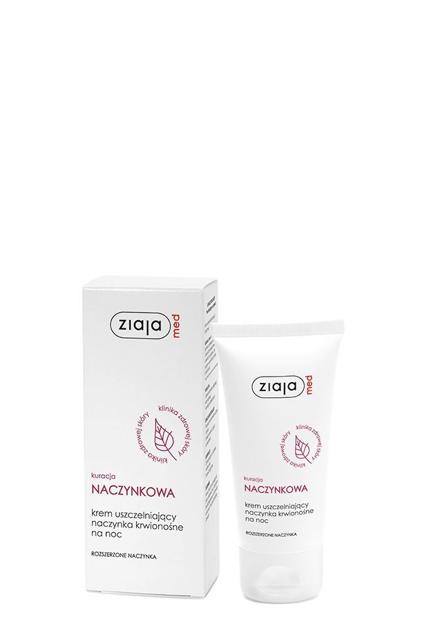 Ziaja MED regenerierende Nachtcreme bei erweiterten Kapillaren 50 ml