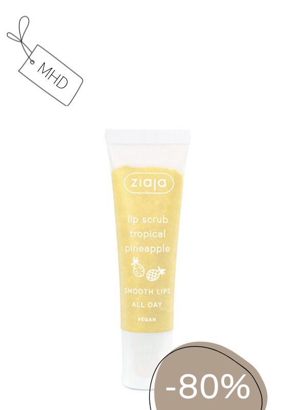 MHD: Ziaja Zucker-Lippenpeeling - Tropische Ananas 12ml