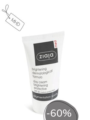 MHD: Ziaja MED aufhellende Tagescreme bei Pigmentflecken 50ml