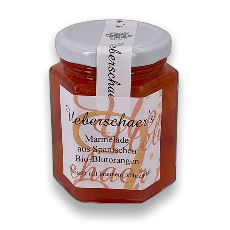 Marmelade aus Spanischen Bio-Blutorangen Marmelade aus Spanischen Bio-Blutorangen