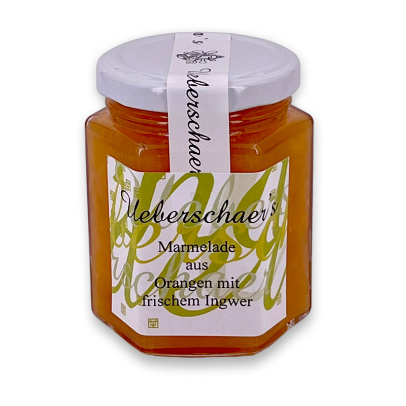 Marmelade aus Orangen mit frischem Ingwer Marmelade aus Orangen mit frischem Ingwer