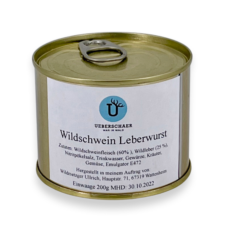 Ueberschaer's Wildschwein Leberwurst
