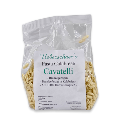 Ueberschaer's Pasta Calabrese Cavatelli