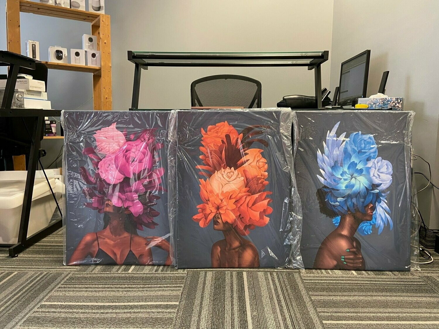 Streched Canvas  - 20" x 28"