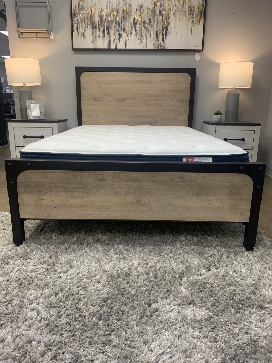 Amisco metal bed frame deals