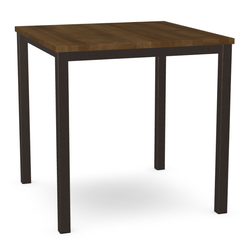 Amisco | Carbon Counter Height Table