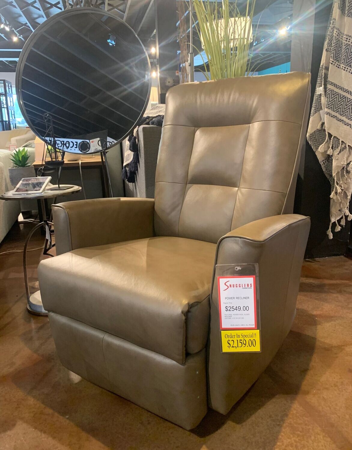 Elran Power Pack, Glider Recliner