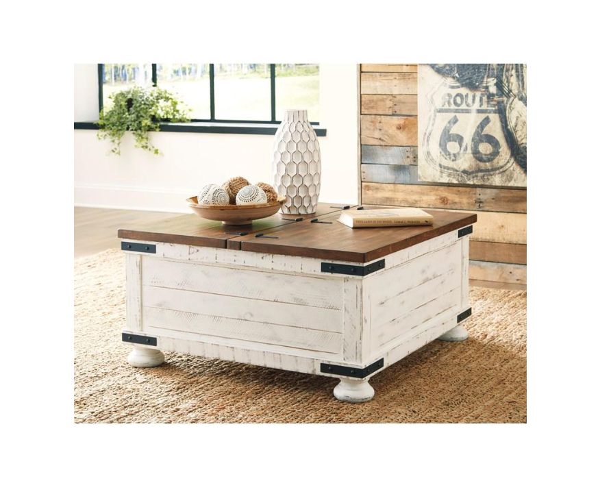 Ashley | Wystfield Lift-Top Coffee Table