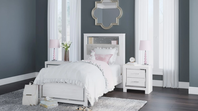 Ashley | Altyra Twin Upholstered Bed