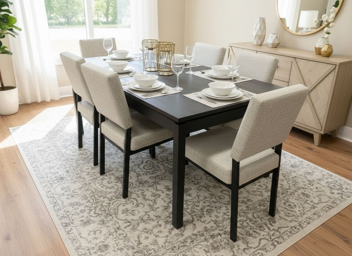 Amisco | Dining Table + 6 Chairs | Canadian Made!