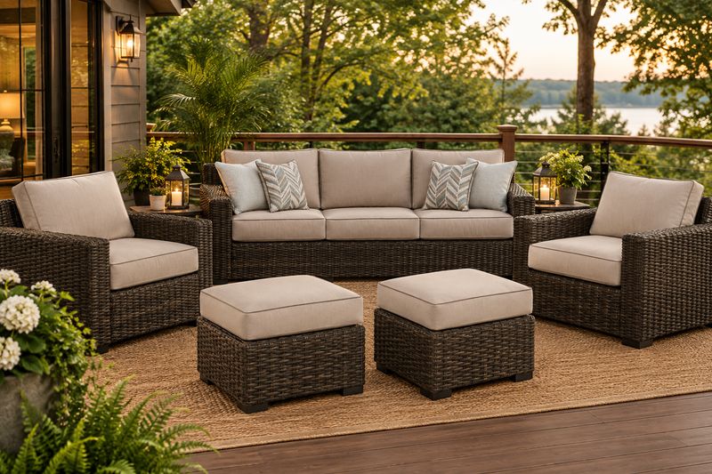 Ashley Outdoor Set of 5 | Clearance! Ashley Outdoor Set of 5 | Clearance!