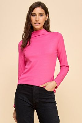 Long Sleeve Ribbed Top