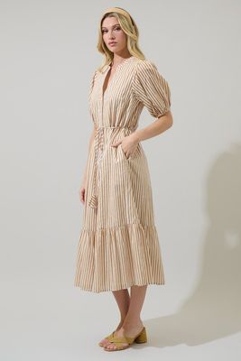 Beth Button Down Dress