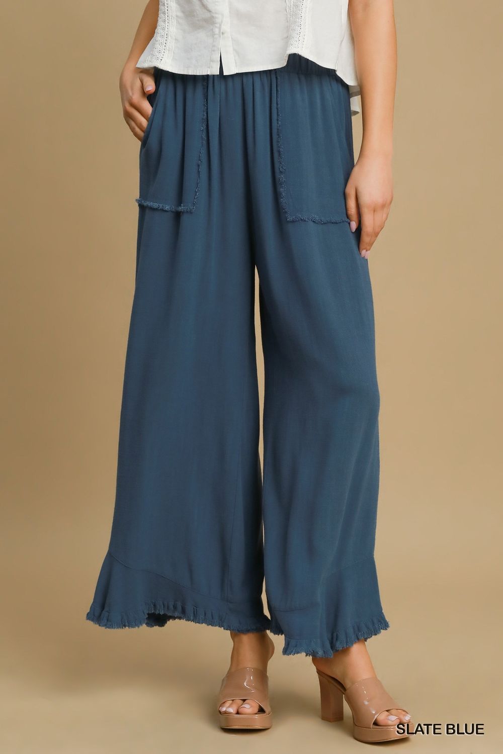 Jamie Pants, Slate Blue
