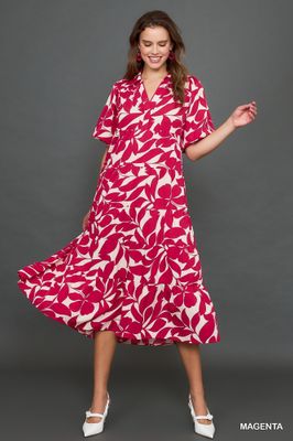 Magenta Camden Dress