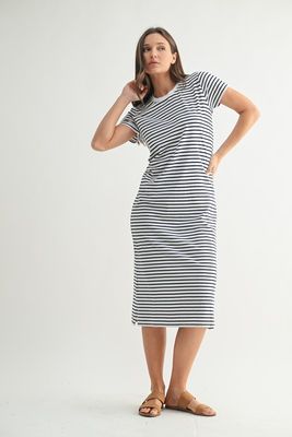 Coastal Cotton Tee Dress