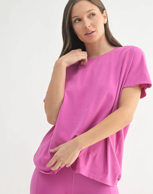 Shoreline Tee, Orchid